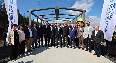 Alikahya Stadyum tramvay hattının ilk sürüşünü Büyükakın gerçekleştirdi