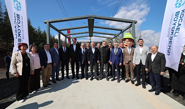 Alikahya Stadyum tramvay hattının ilk sürüşünü Büyükakın gerçekleştirdi