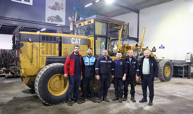 Kocaeli Büyükşehir Belediyesi’nin Makine İkmal Atölyesi sanayi tesisi gibi çalışıyor