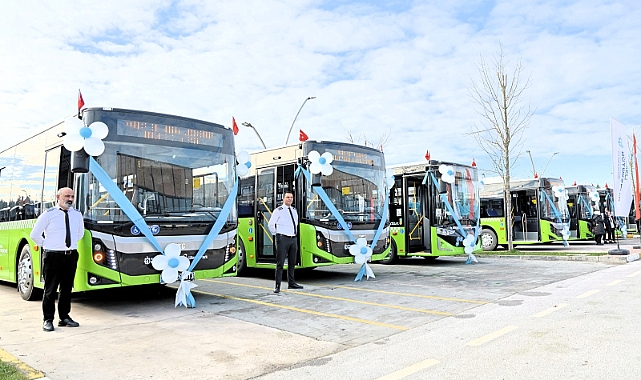 Kocaeli'nin ulaşım filosu gençleşiyor: 68 yeni otobüs hizmete girdi
