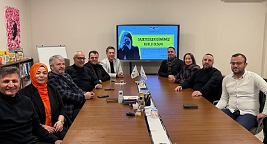 Özel Sin Koleji 10 Ocak Çalışan Gazeteciler Gününde gazetecileri ağırladı