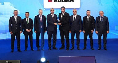 EGGER Türkiye İhracat Başarısı Ödülünü kazandı