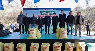 Kocaeli Büyükşehir Belediyesi 5 bin çiftçiye gübre dağıtımına başladı