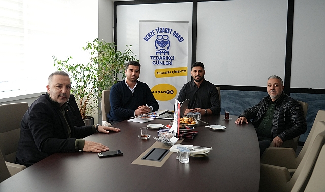 Gebze Ticaret Odası Tedarikçi Günleri'nde Akçansa Çimento sanayi buluşması