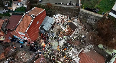 İstanbul Fatih' de doğalgaz patlaması!