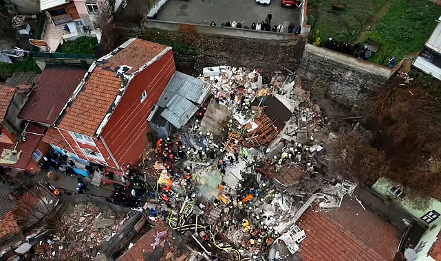 İstanbul Fatih' de doğalgaz patlaması!