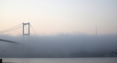 İstanbul'da etkili sis!