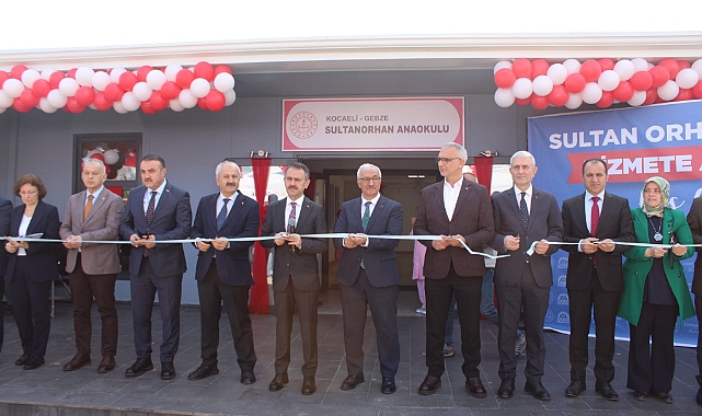 Sultan Orhan Anaokulu Gebze’de eğitim hayatına başladı