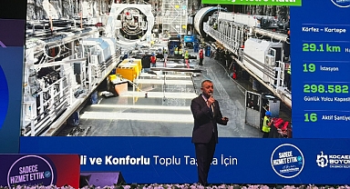 Tahir Büyükakın “Sadece Hizmet Ettik” toplantısında iki yıllık hizmetlerini anlattı 